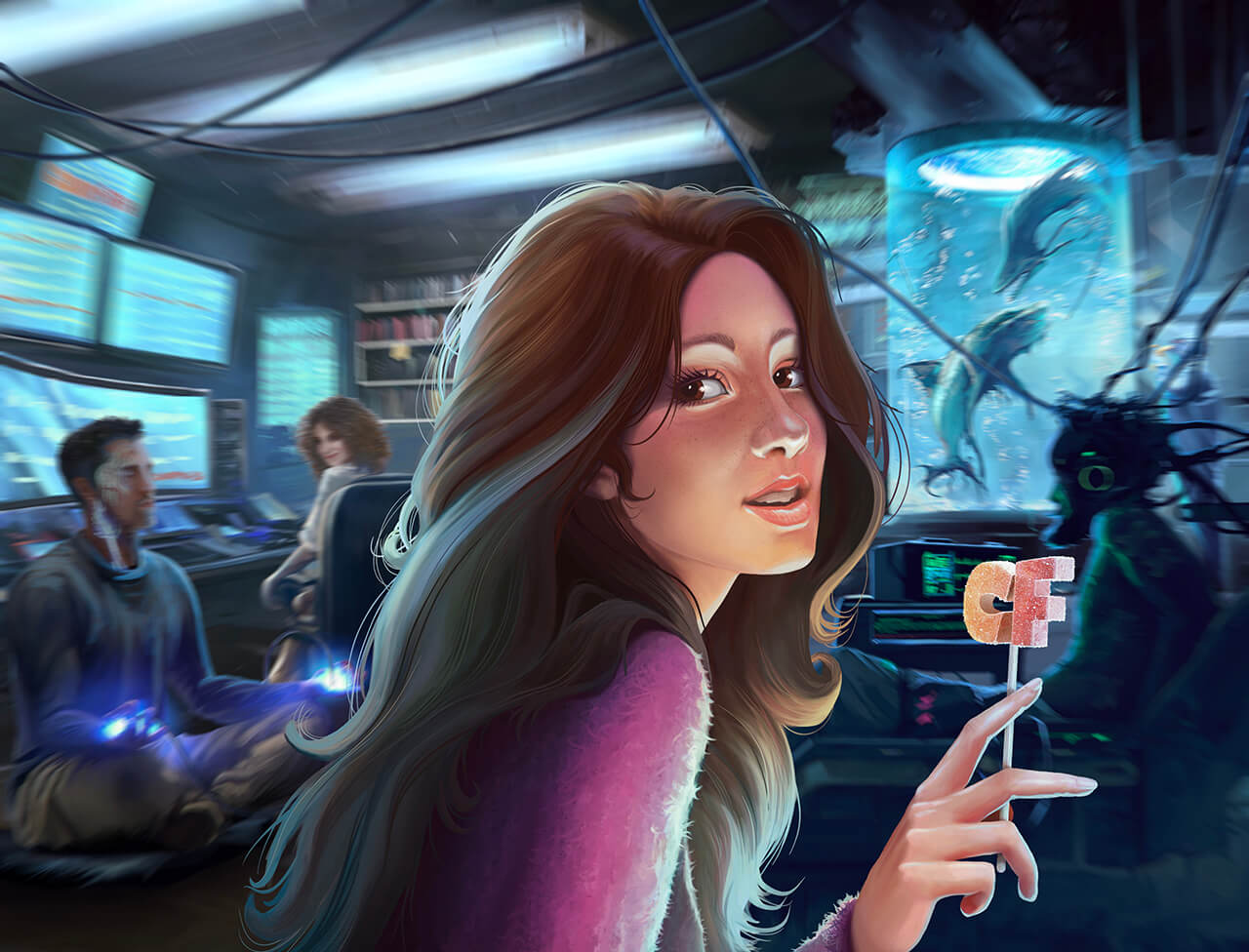 Candy Fish texts that sell technology marketing IT naming slogans